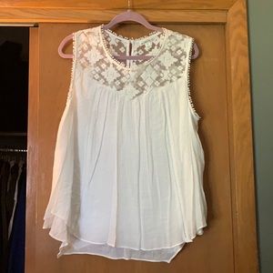 White Dress Top